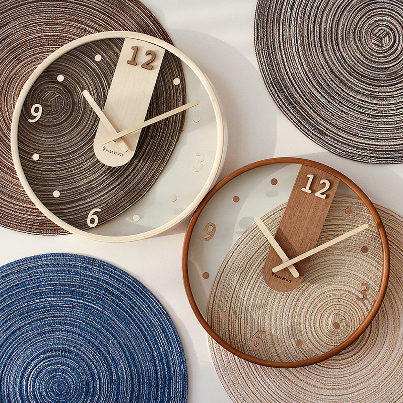 Korean Lifestyle Aesthetic - Design European Clock Wall Aesthetic Interior