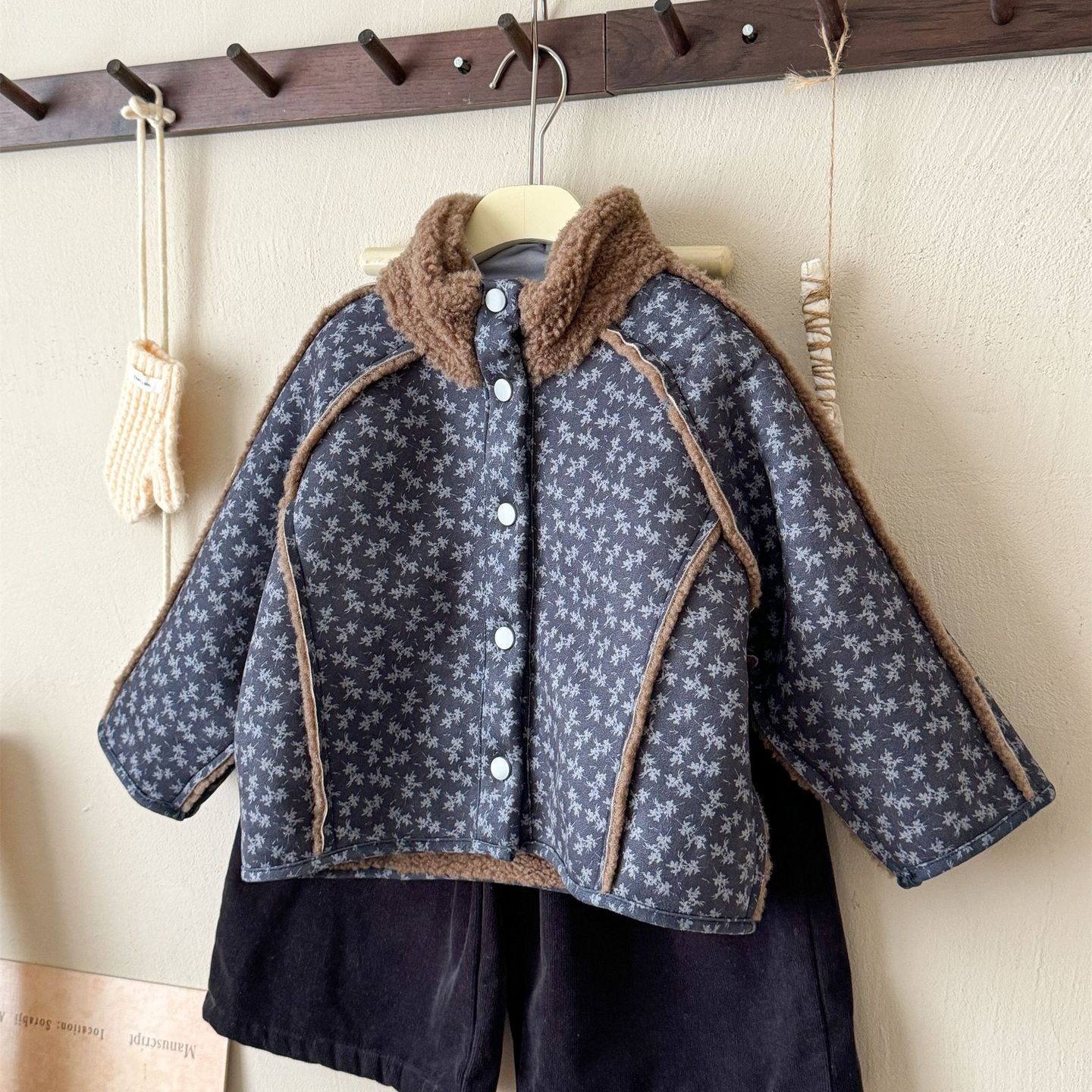 Korean Girl Lifestyle - Girls Coat 2025 Winter Korean Version