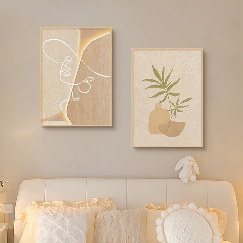 Wooden Cream Style Abstract Li – обзор и цена Korean Lifestyle Aesthetic