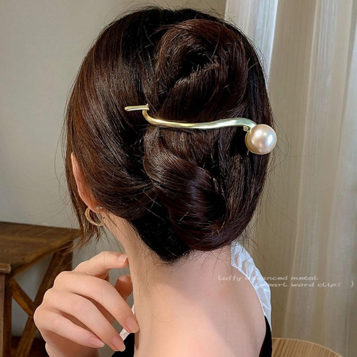 Elegant Glitter Pearl Hair Cli – обзор и цена Korean Women Lifestyle
