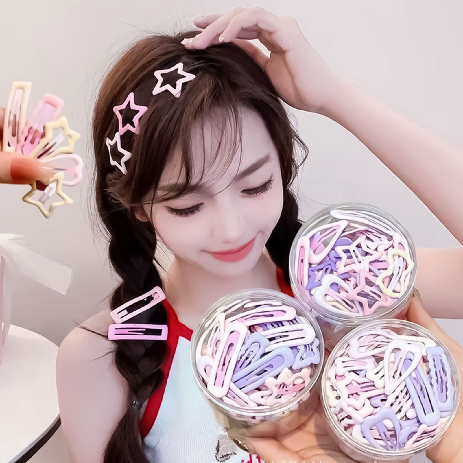 3PCS Sweet Style Headwear Pins – обзор и цена Korean Women Lifestyle