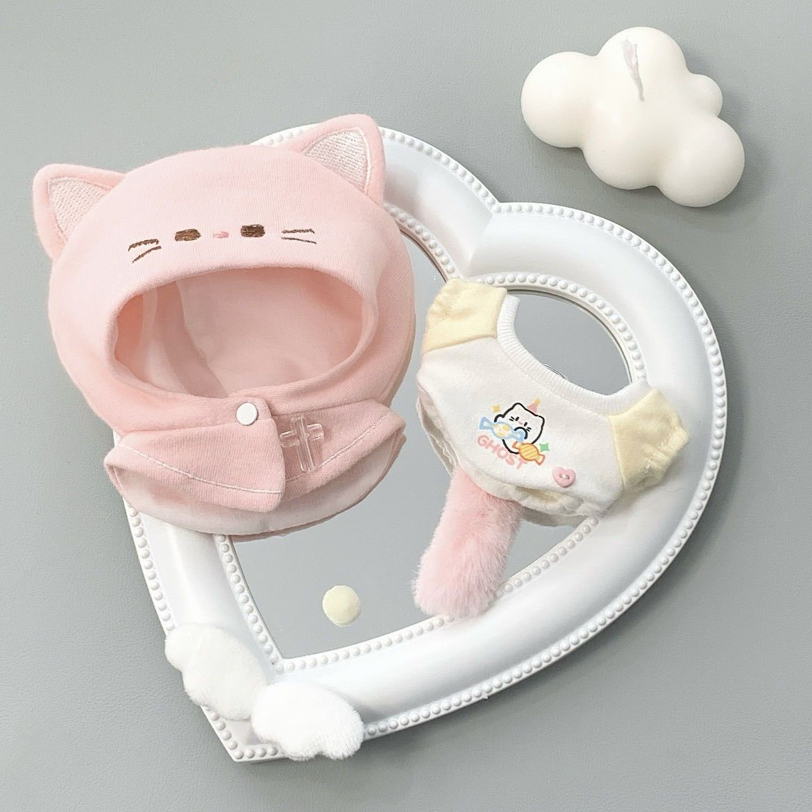10cm Cotton Doll Cat Ears With – обзор и цена Korean Girl Lifestyle